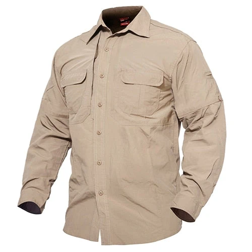 Shirts Men Summer Quick Drying Military Tactical Shirts Long Sleeve Breathable Combat Work Shirt Man Clothing - Image 22