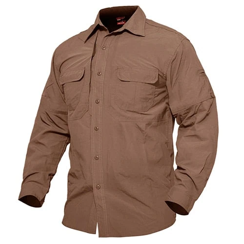 Shirts Men Summer Quick Drying Military Tactical Shirts Long Sleeve Breathable Combat Work Shirt Man Clothing - Image 50