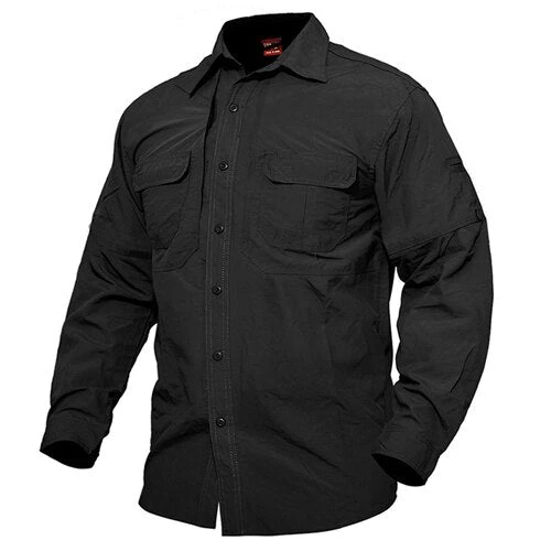 Shirts Men Summer Quick Drying Military Tactical Shirts Long Sleeve Breathable Combat Work Shirt Man Clothing - Image 34