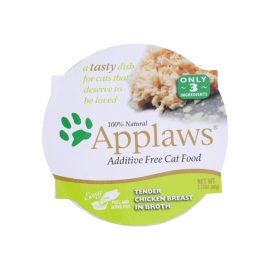 APPLAWS: Cat Food Tender Chicken Breast With Rice, 2.12 oz