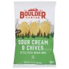 BOULDER CANYON: Sour Cream and Chives Potato Chips, 6.5 oz