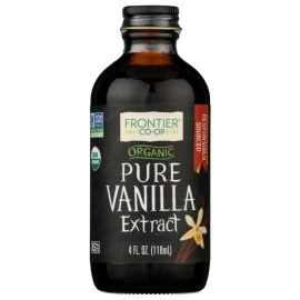 FRONTIER HERB: Organic Vanilla Extract, 4 oz