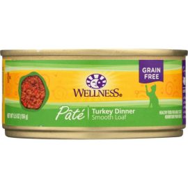 WELLNESS: Complete Health Pate Turkey Cat Food, 5.5 oz