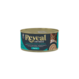 REVEAL: Entrees Tuna Fillet Pate Recipe Cat Food, 2.47 oz