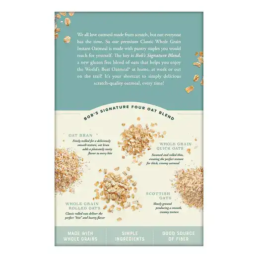 Bob’s Red Mill Classic Oatmeal - Image 4