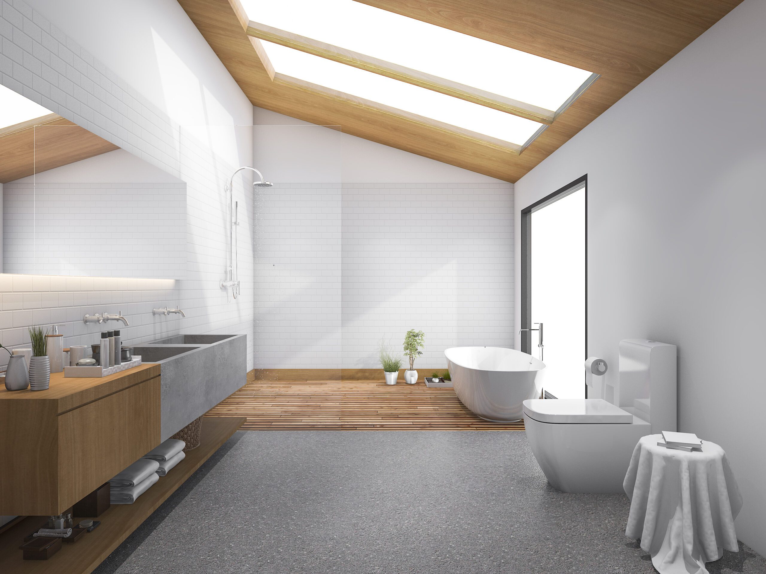 Skylight roof