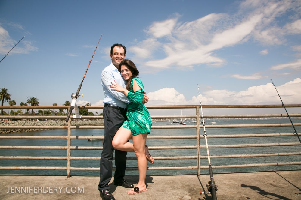 COUPLES: Sail Boat Proposal on San Diego Harbor