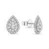 Illuminate Pear Natural Diamond Earring - PLEASURE DIAMONDS L.L.C. 7