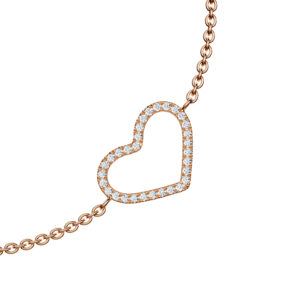 Open Heart Bracelet