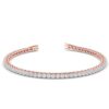 Four Prong Diamond Tennis Bracelet - PLEASURE DIAMONDS L.L.C. 5