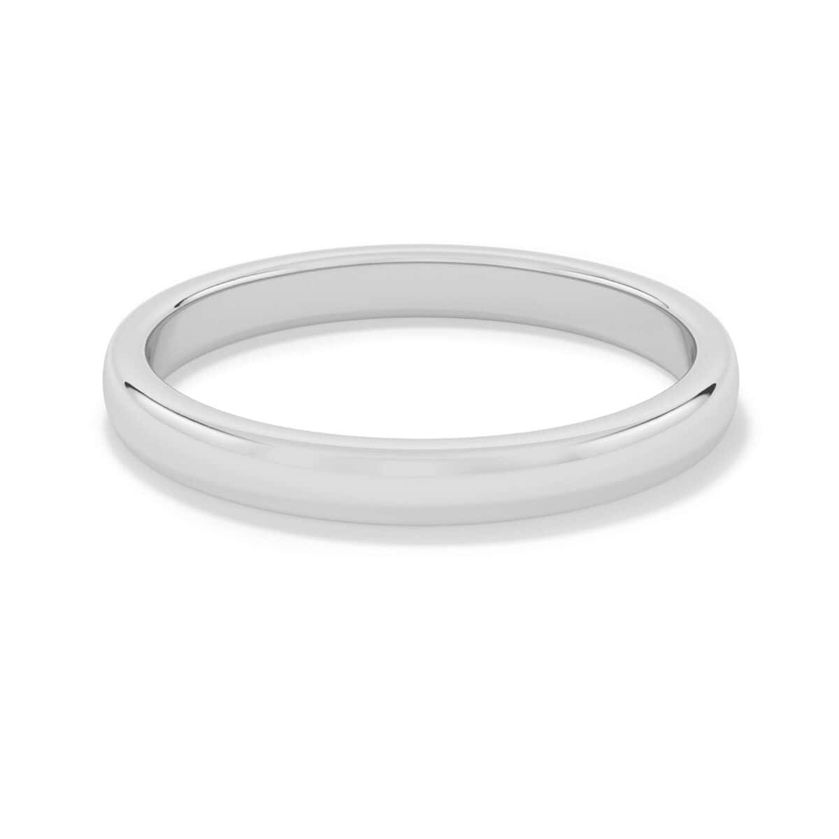 Slim Domed Court Wedding Band - PLEASURE DIAMONDS L.L.C. 1