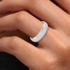 Classic Domed Court Men's Gold Wedding Band - PLEASURE DIAMONDS L.L.C. 9