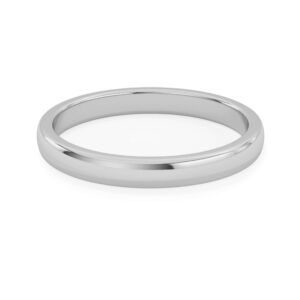 Classic Domed Women's Wedding Band