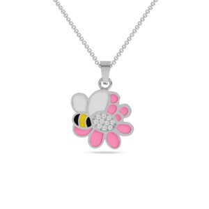 Bee Flower Pendant
