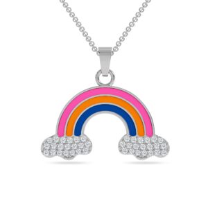 Rainbow Cloud Pendant