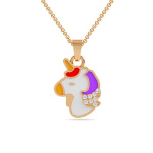 Unicorn Head Pendant