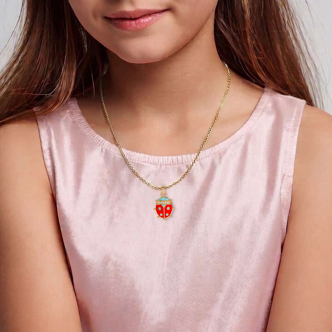 Ladybug Stud Earrings - PLEASURE DIAMONDS L.L.C. 2
