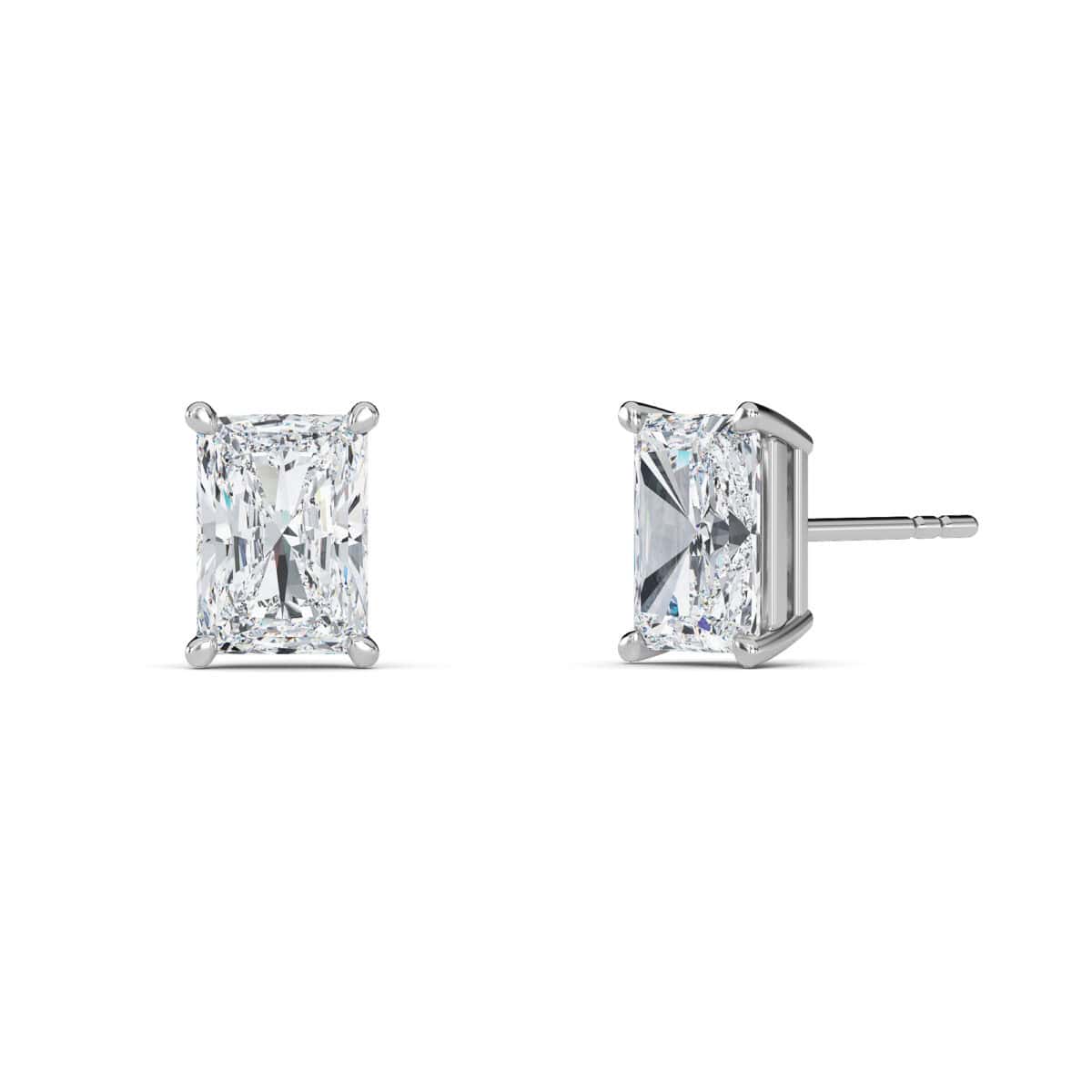 Radiant Diamond Studs - PLEASURE DIAMONDS L.L.C. 1