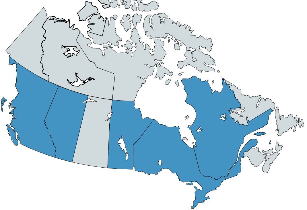 Donations by Province