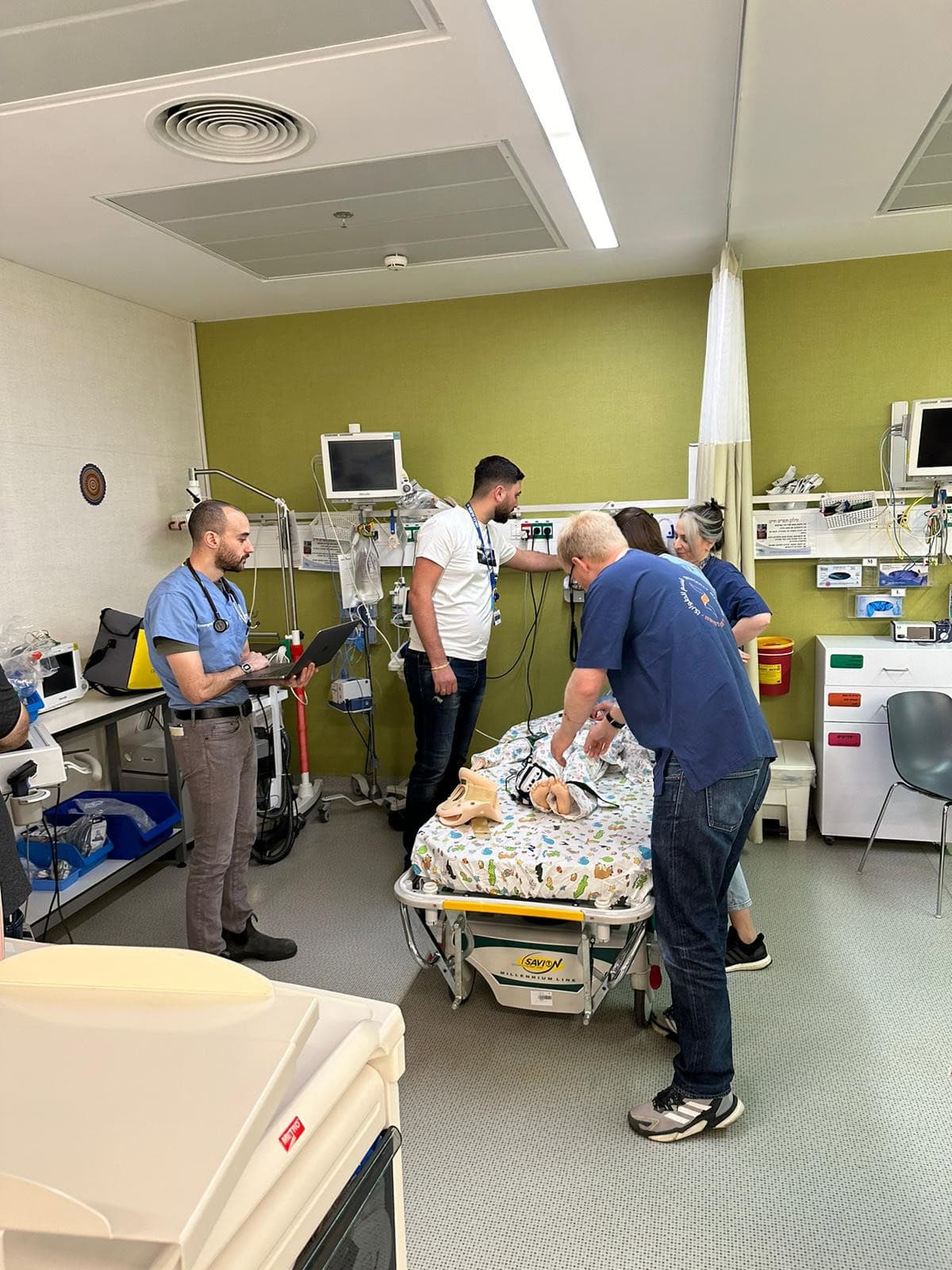 Dr. Natan Cramer of Pittsburgh at Ziv Medical Center in Svat - Oct 2023