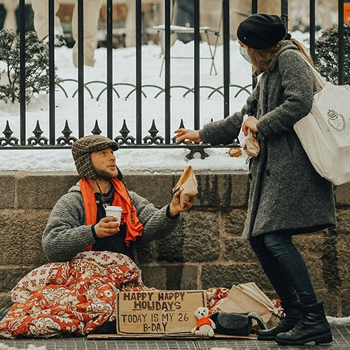 homeless