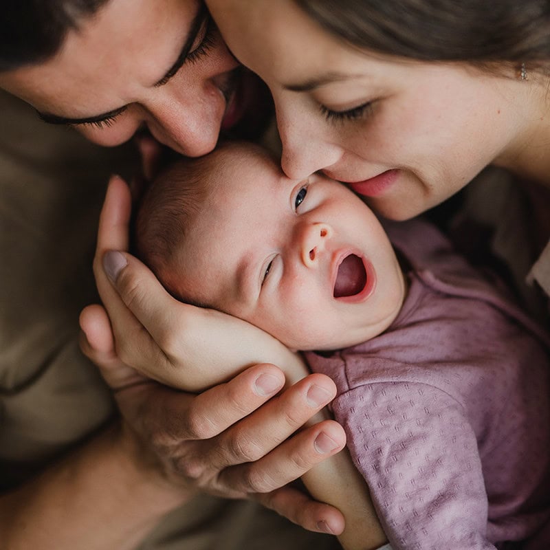 parents and newborn