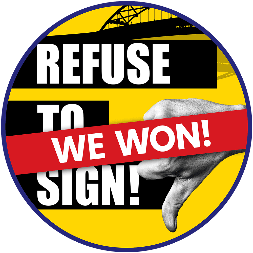 Refuse to Sign