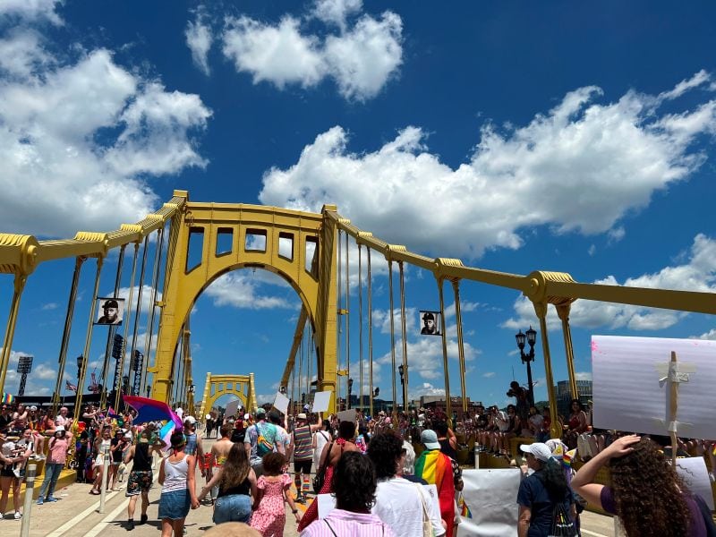 Pride March Bridge