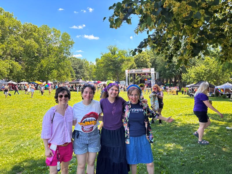 Pride March participants group photo