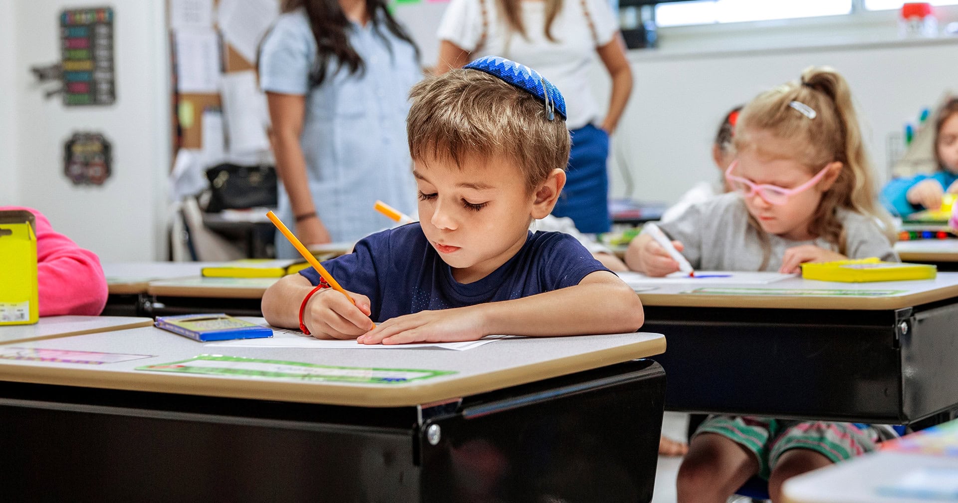 EITC Students at Desks