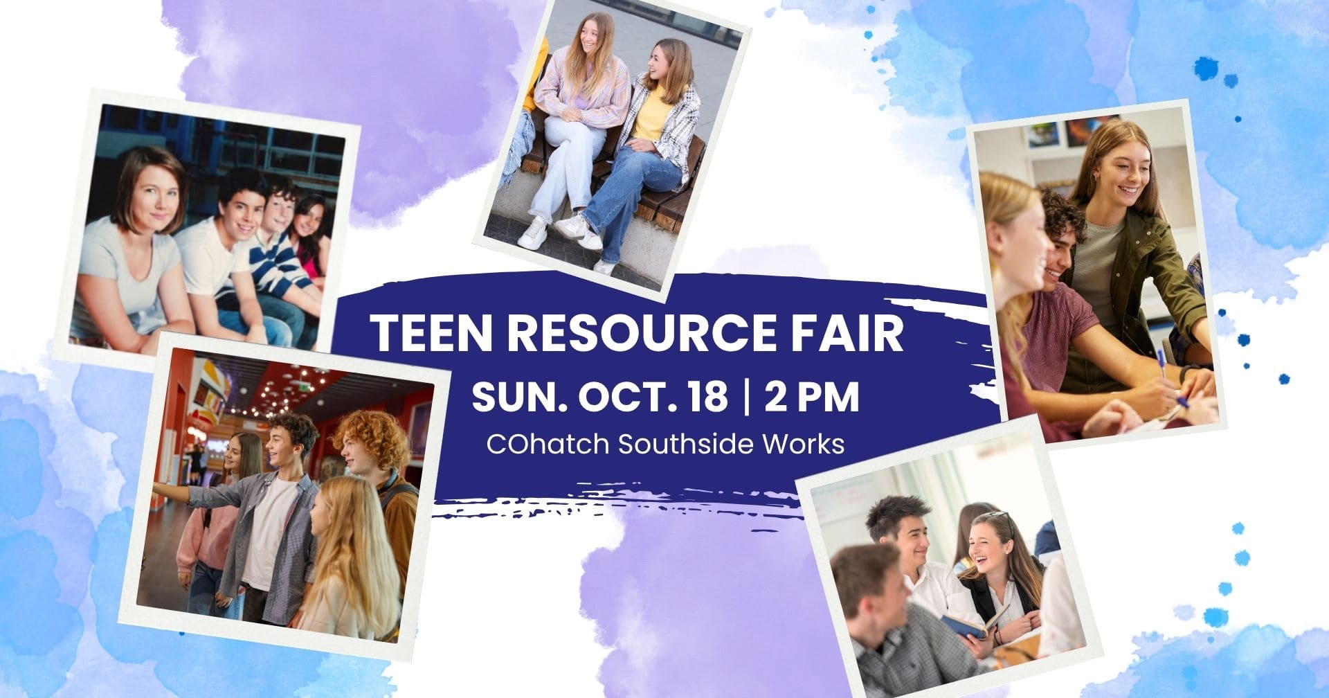 Teen Resource Fair banner