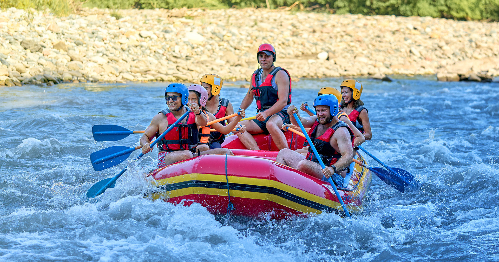 YAD white water rafting