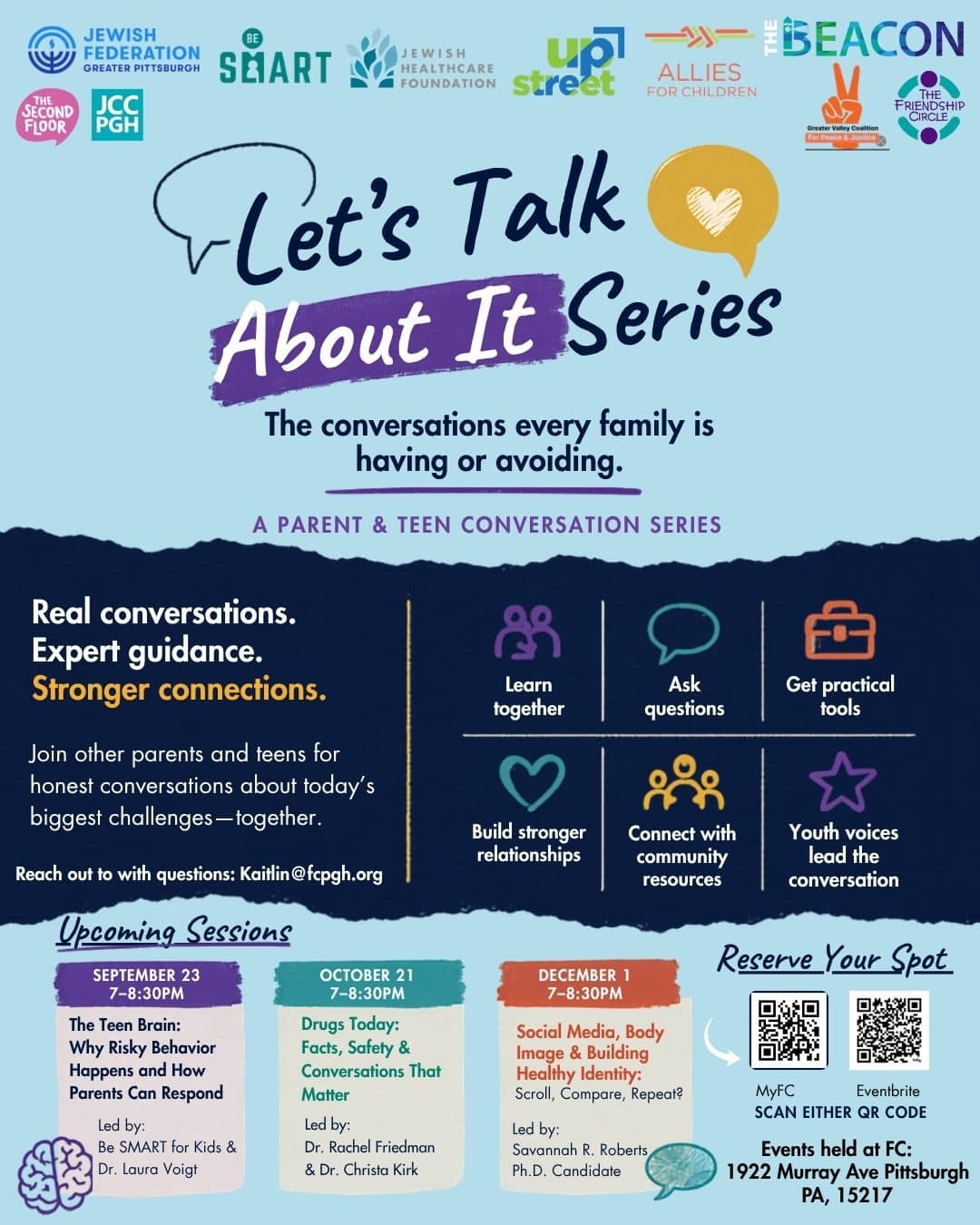 Let's Talk About It flyer