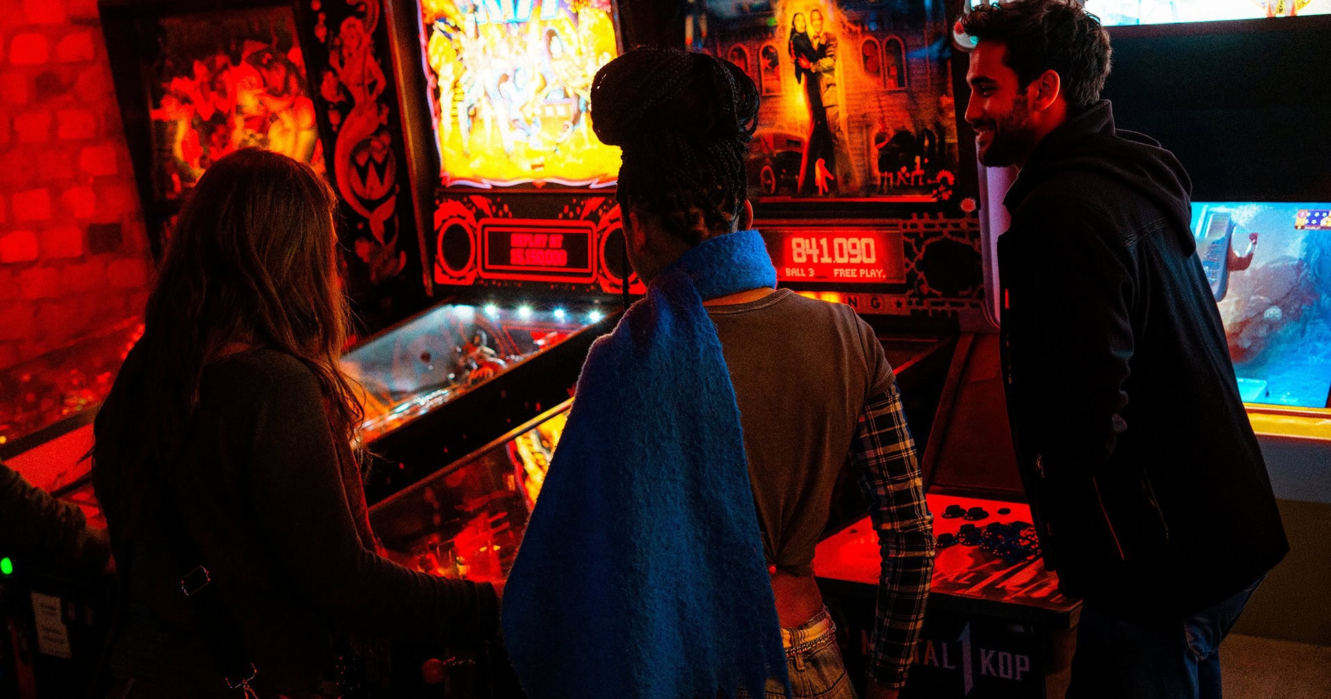young adults pinball photo by Kade Tyack