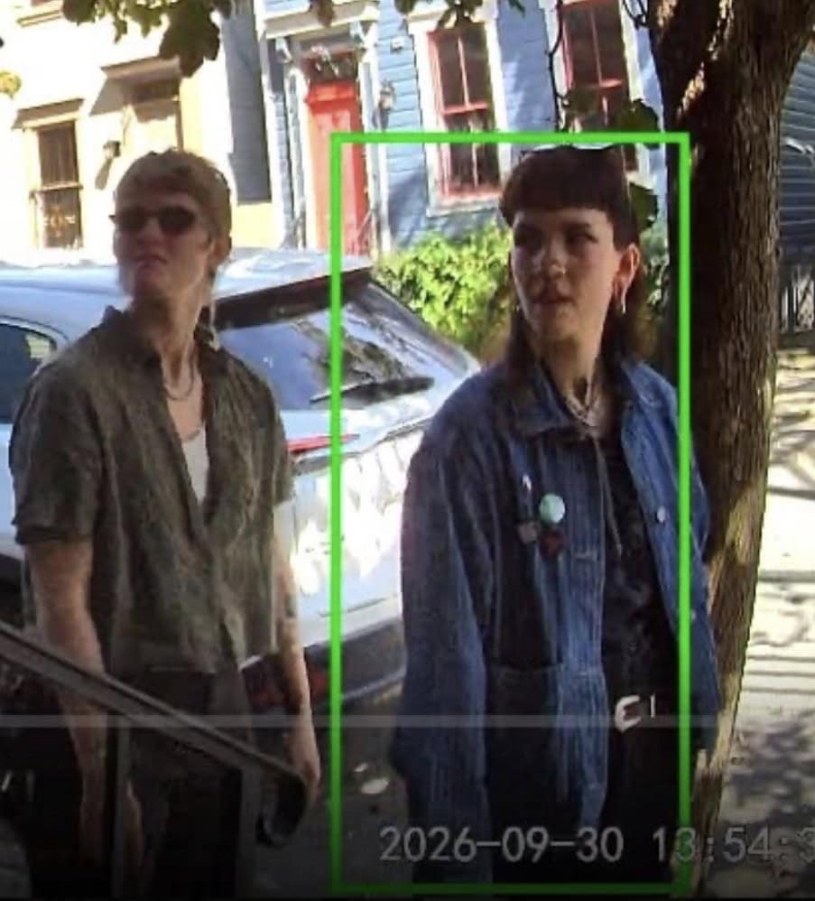 9-30-2026 woman cuts Israeli flag