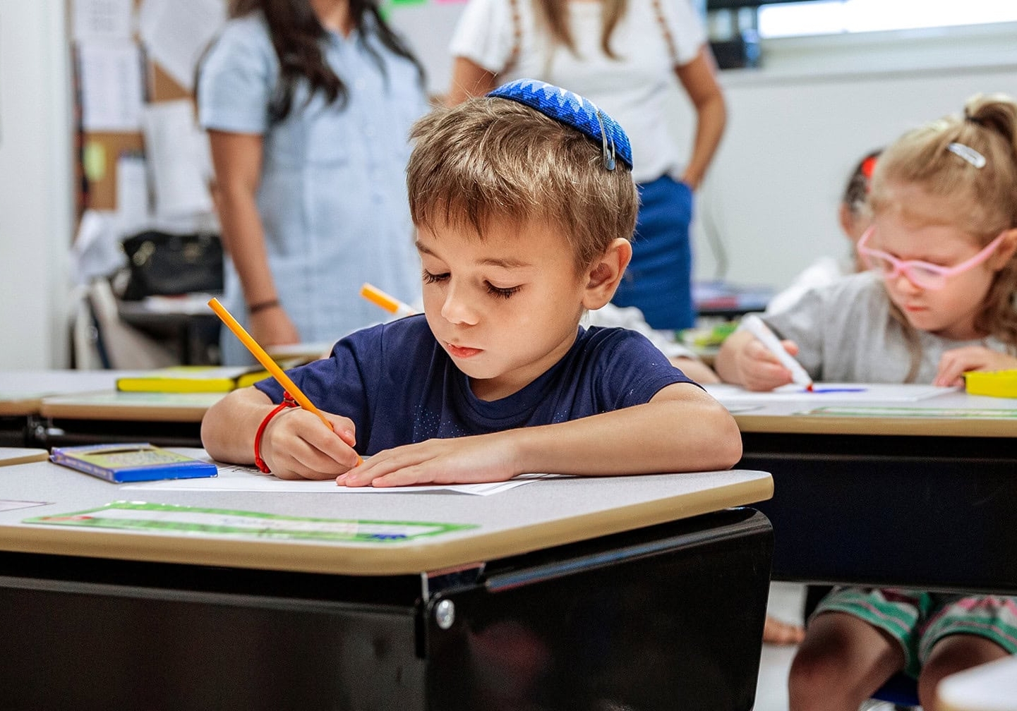 EITC Students at Desks