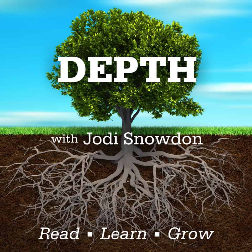 Tree with roots and the word DEPTH for SEO.