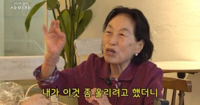 전원주 유튜브 중단 출연료 - 전원주가 정면을 보고 웃고 있는 인물 사진