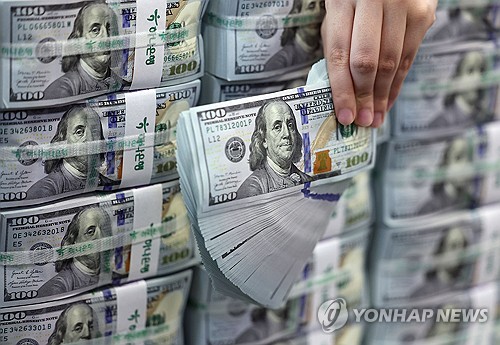 1990년 원달러환율부터 연도별 추이가 정리된 국가지표체계 환율 통계 화면