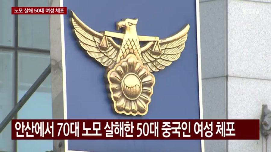 YTN 리포트 중 사건 경위를 정리한 자막 화면