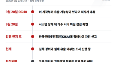 보령제대혈은행 개인정보 유출 - 보령제대혈은행 개인정보 유출 경과