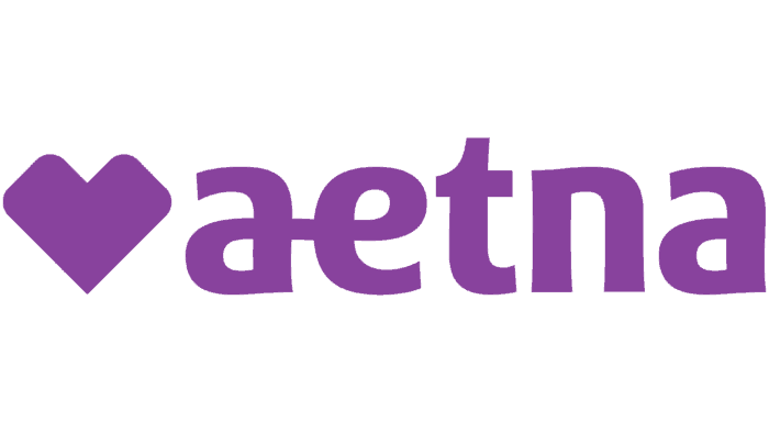 Symmetricly logo featuring a purple heart and text on homepage.