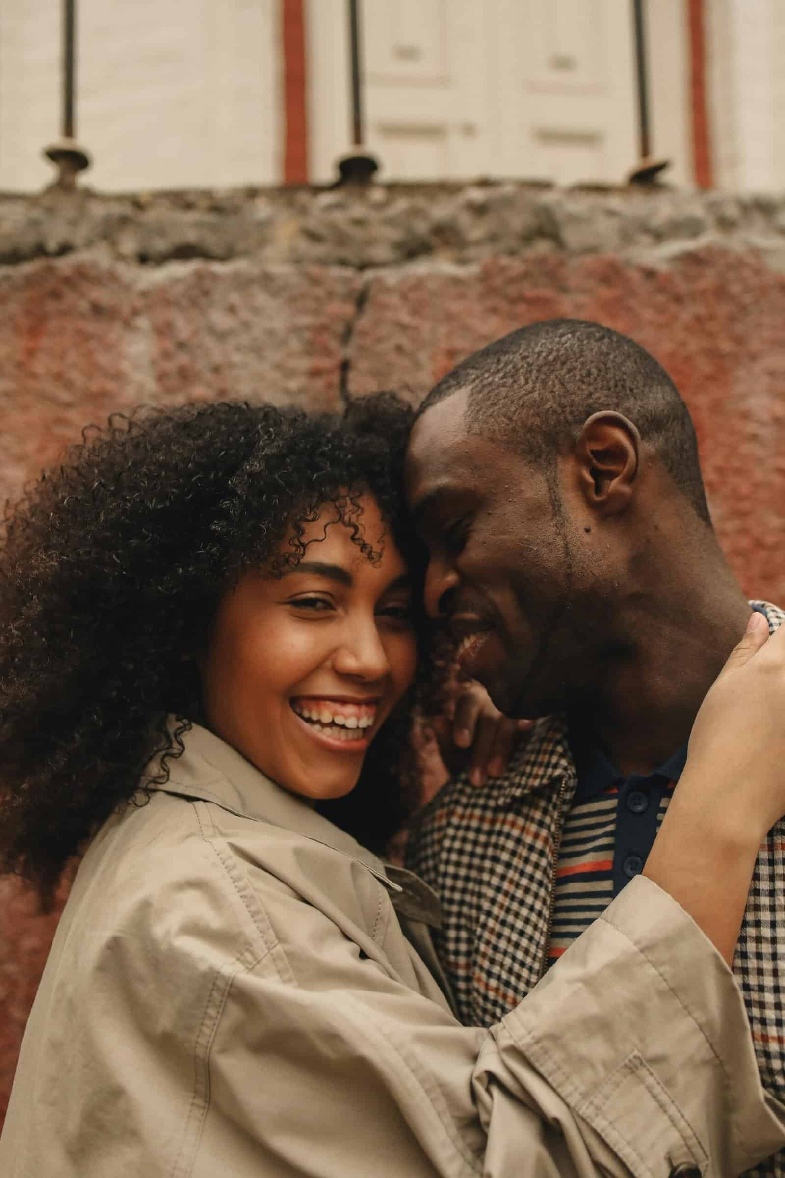 Couple in a therapy session working through a difficult moment