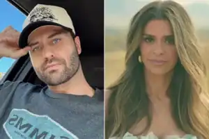 A split-screen photo of Taylor Frankie Paul and a woman, highlighting discussions on abuse.