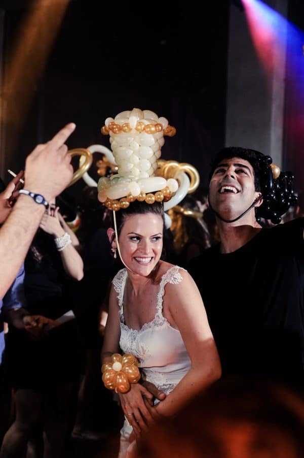 balloons at wedding