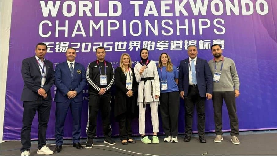 منتخب التايكواندو الأردني يحقق ميداليتين برونزيتين في بطولة العالم بالصين 1 منتخب التايكوندو الأردني