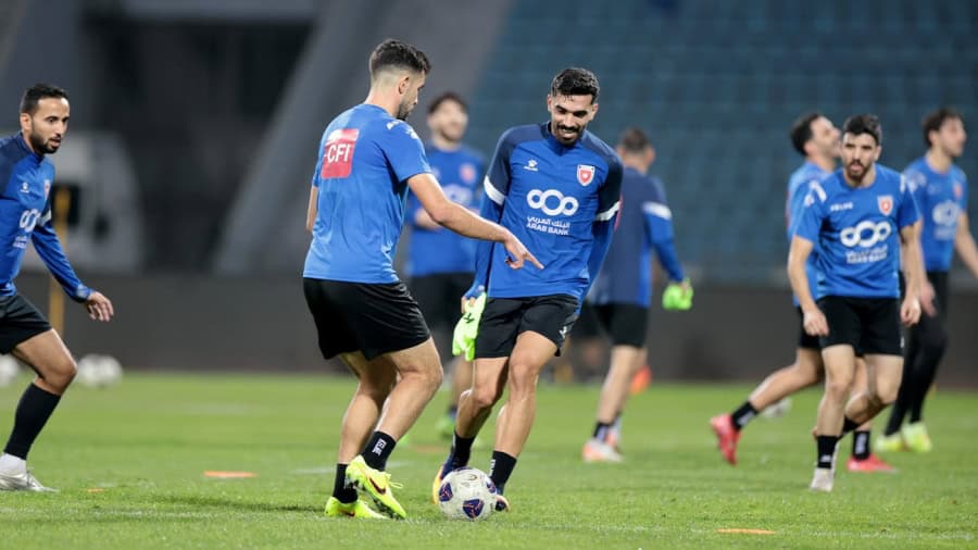 المنتخب الوطني يبدأ تدريباته النهائية في عمان قبل التوجه إلى تونس 1 المنتخب الوطني يختتم تدريباته في عمان استعدادًا لوديا تونس ومالي