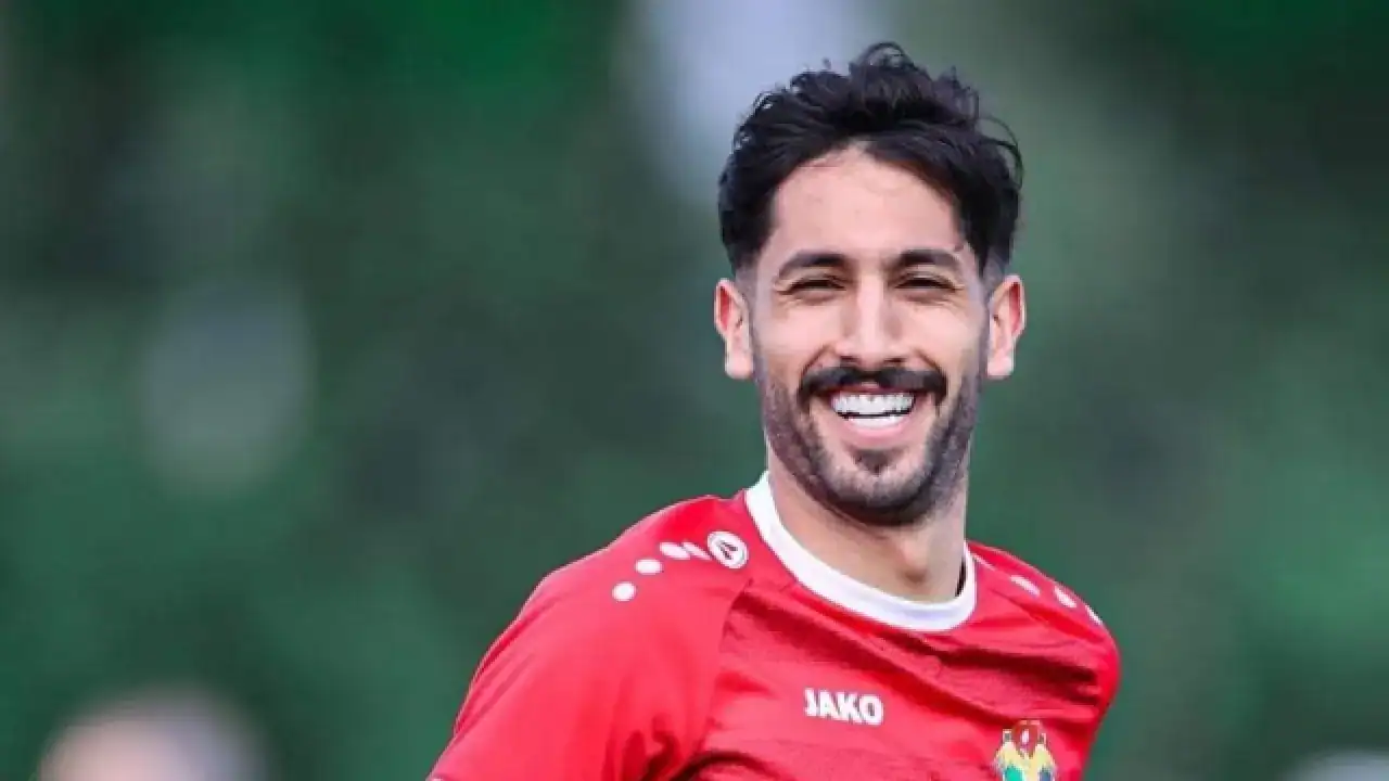 يزن النعيمات يقترب من معادلة رقم هدافي المنتخب الأردني التاريخيين 1 النعيمات يقترب من تحطيم أرقام هدافي المنتخب الأردني