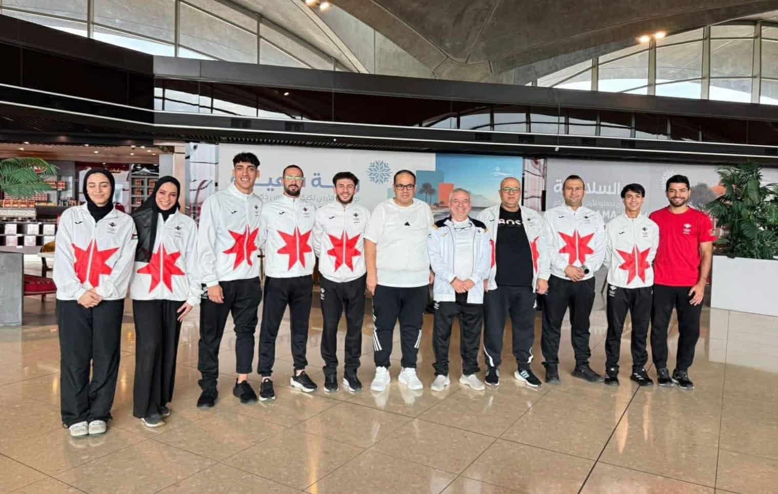 منتخب الكراتيه الأردني يغادر إلى القاهرة للمشاركة في بطولة العالم 1 انطلاق منتخب الكراتيه الأردني في بطولة العالم