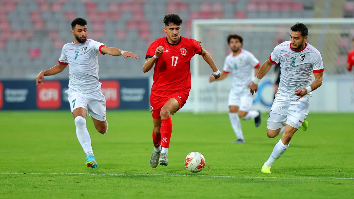 منتخب الأردن تحت 23 عامًا يتفوق على سوريا ودياً ويتجهز للنهائيات الآسيوية 1 منتخب الأردن تحت 23 عامًا يتفوق على سوريا ودياً
